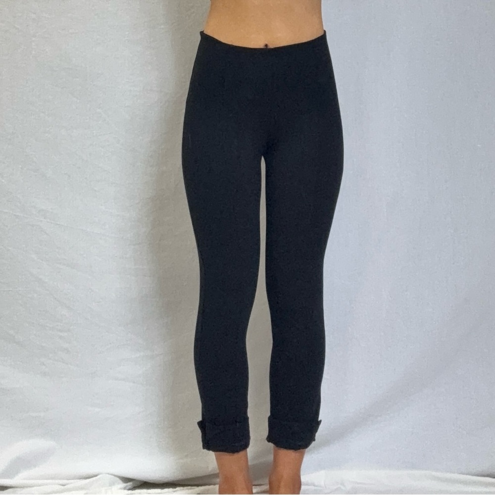 Kids Black Basic Leggings